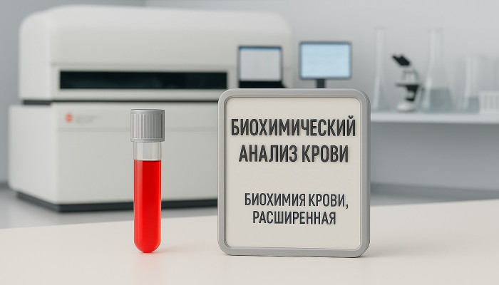 Расширенный биохимический анализ (Биохимия) крови.