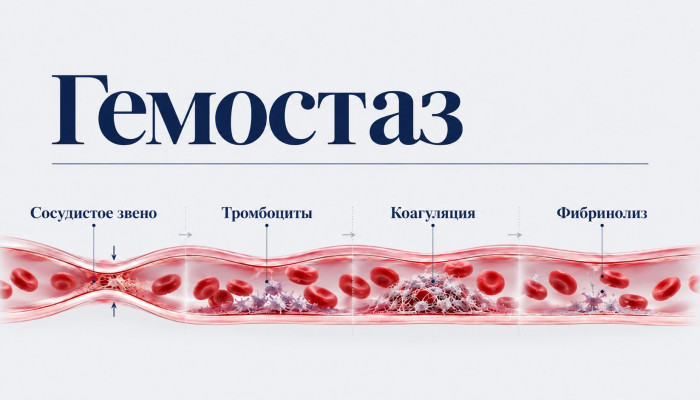Гемостаз: что это такое, как работает система свёртывания крови, нарушения и анализы